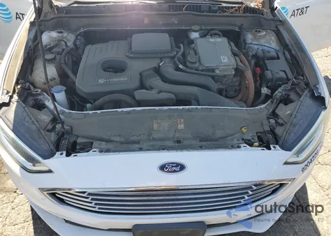 2017 Ford Fusion Se Hybrid z USA, uszkodzony, nr VIN 3FA6P0LU5HR409276